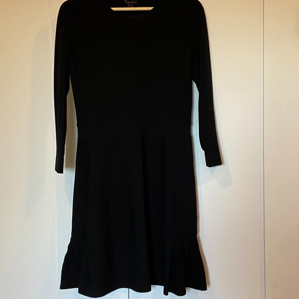 Ann Taylor Ruffle Dress